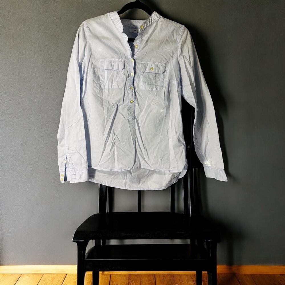 GAP Blue Classic Chambray Shirt - Small